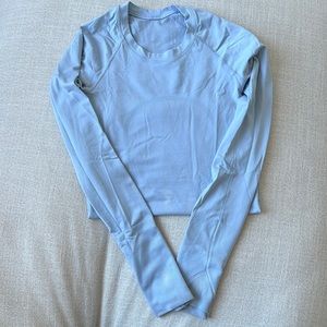 Lulu lemon light blue long sleeve